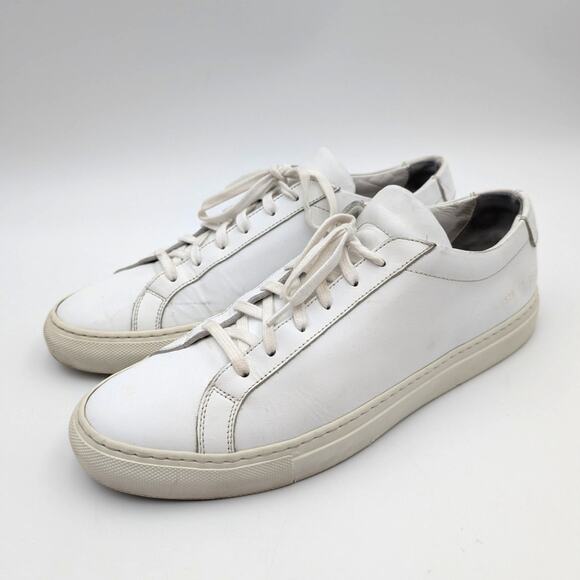 Common Projects Original Achilles Sneaker Shoes Men's White Size US7.5 EU41 - Picture 1 of 14